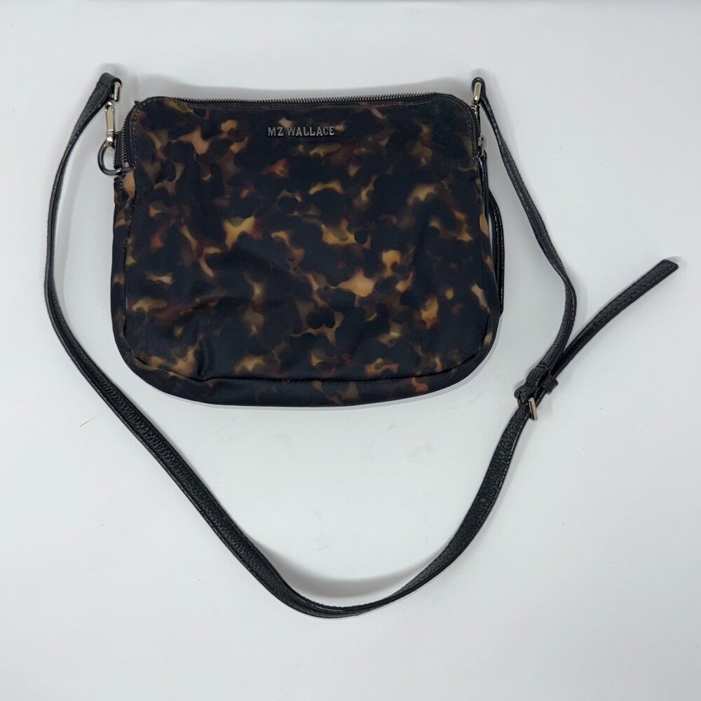 MZ Wallace Medium Bowery Crossbody  - RARE Tortise color